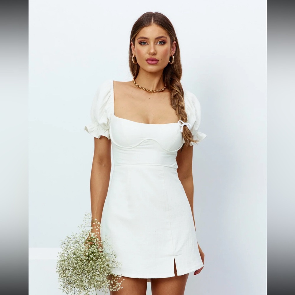 Hello Molly White Dress